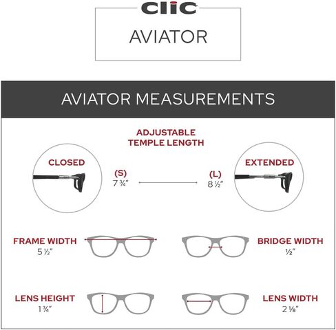 نظارة شمسية كليك مغناطيسية، عدسات مستقطبة، حماية 100% من الأشعة فوق البنفسجية فئة A وB، هيكل قابل للتعديل، نظارة شمسية أفياتور (صغير - كبير) in Kuwait