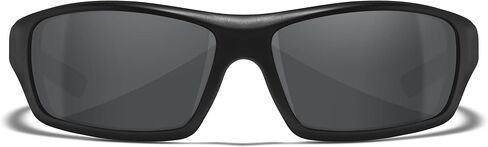 Wiley X Slay Sunglasses, Safety Glasses for Men and Women, UV Eye Protection for Shooting, Fishing, Biking, and Extreme Sports, Matte Black Frames, Grey Tinted Lenses Ballistic Rated in Saudi Arabia