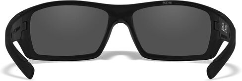 Wiley X Slay Sunglasses, Safety Glasses for Men and Women, UV Eye Protection for Shooting, Fishing, Biking, and Extreme Sports, Matte Black Frames, Grey Tinted Lenses Ballistic Rated in Saudi Arabia
