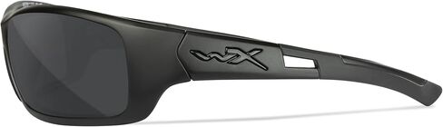 Wiley X Slay Sunglasses, Safety Glasses for Men and Women, UV Eye Protection for Shooting, Fishing, Biking, and Extreme Sports, Matte Black Frames, Grey Tinted Lenses Ballistic Rated in Saudi Arabia