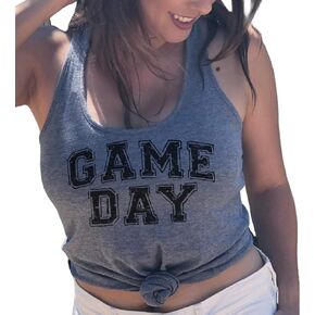 Game Day Tank Football Women, Gameday Shirt Women, Sunday Funday Outfits, Mom, Tshirt, Shirts, Tops