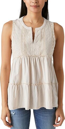 Lucky Brand Women's Tiered Tunic Tank in Saudi Arabia
