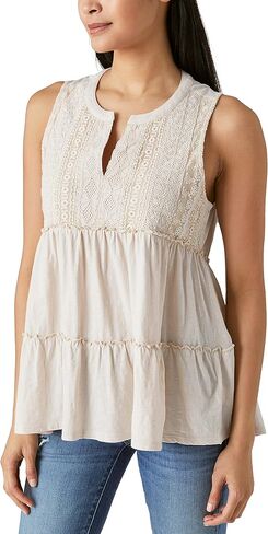 Lucky Brand Women's Tiered Tunic Tank in Saudi Arabia