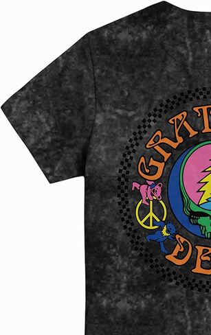 تي شيرت Grateful Dead Boys Boys تي شيرت Dancing Bears Vintage Tie Dye Rock قصير الأكمام in Kuwait