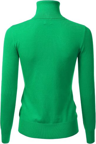 LALABEE Women's Long Sleeve Pullover Turtleneck Slim Fit Stretch Knit Sweater (S-XXL) in Kuwait
