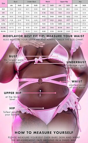 ملابس داخلية MOEFLAVOR Valentine Bunny Cosplay مع ذيل وأصفاد للمعصم | أزياء Kawaii Anime مقاس قياسي وحجم كبير in Kuwait