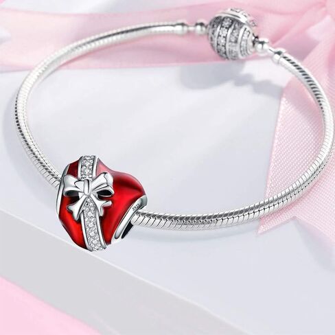 Heart Footprints Animals Charms Exquisite Pink Ladybug Dog Cat Family Forever Beads Charms for Women Bracelets Charm DIY in Saudi Arabia