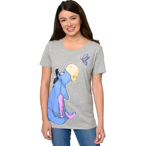 تي شيرت ديزني للسيدات Eeyore أو Minnie Mouse Lean بطباعة جانبية in Kuwait