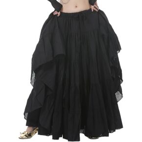Astage Woman Belly Dance Full Circle Maxi Trible Skirts Linen Bohe Dress in Kuwait