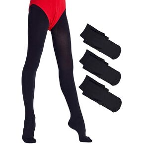 جوارب نسائية طويلة من Daydance Untra Soft Footed للفتيات للباليه والرقص والمدرسة 80 دينيير