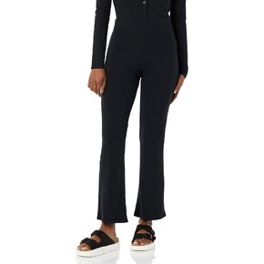 Amazon Essentials Women's Wide Rib Flared Ankle Pant (Previously Daily Ritual)