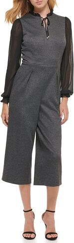 Tommy Hilfiger Womens Herringbone Twofer Jumpsuit in Saudi Arabia
