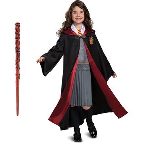 مجموعة أزياء هيرميون، رداء وعصا بغطاء رأس فاخر رسمي من Wizarding World للأطفال in Saudi Arabia