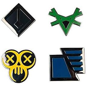 JINX Tom Clancy's The Division 2 Factions Enamel Pin Set, 4 Pack in Saudi Arabia