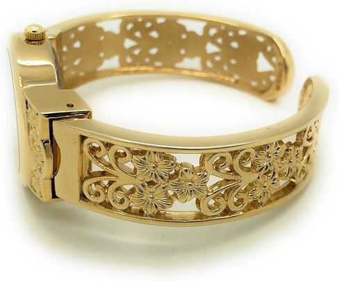 Wincci Ladies Elegant Metal Bangle Cuff Fashion Watch Pearl Dial in Kuwait