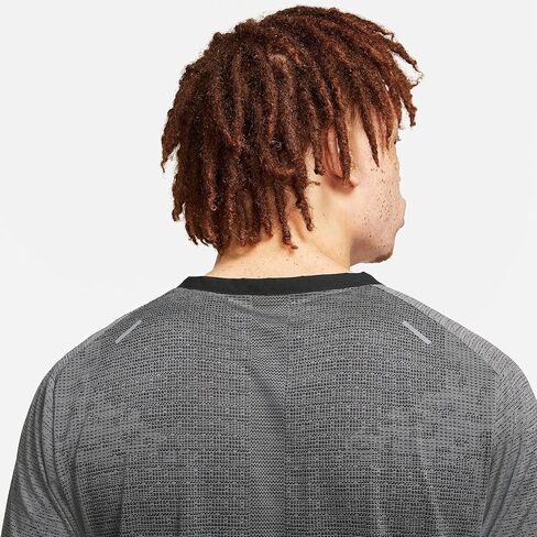 Nike Mens DFADV TECHKNIT Ultra SS CZ9046-010 M (أسود)، مقاس متوسط in Kuwait