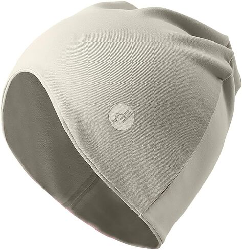 VPTMRP Slouchy Beanie Hat High Elasticity Blackout Sleeping Cap Soft Warm Unisex Warm Skull Cap in Kuwait