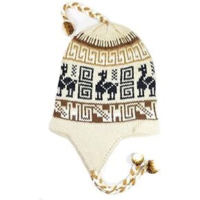 Gamboa Alpaca Hat Llama Hat Beanie Hat for Men Winter Hats for Women Winter Hats Peruvian Hat