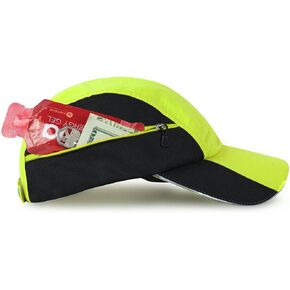 Gone For a Run Ultra Pocket Hat | Moisture Wicking and Reflective Run Hat | Multiple Colors in Saudi Arabia