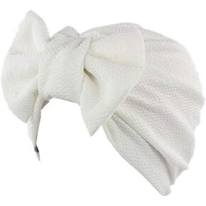 قبعة عمامة فاخرة للسيدات من Qhome، قبعة كيميائية أنيقة in Kuwait