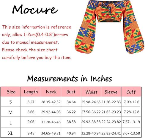 Mocure المرأة الأفريقية قبالة الكتف المحاصيل الأعلى بوهيميا الطباعة أنبوب بلوزة لمهرجان الهذيان الحزب in Kuwait