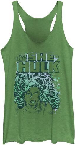 قميص بدون أكمام للسيدات من Marvel Classic She Hulk بتصميم Racerback in Kuwait