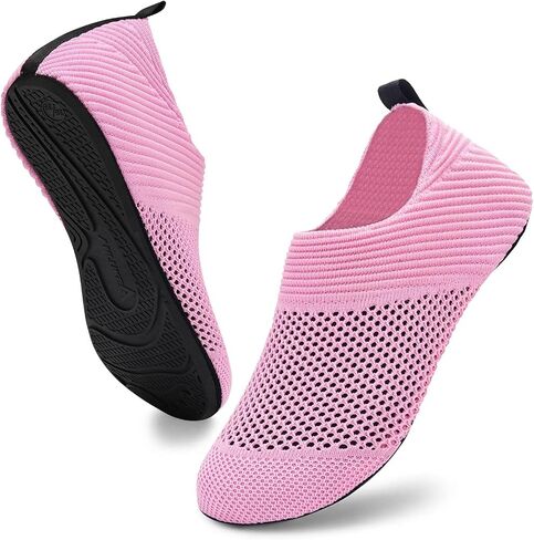 ANLUKE Water Shoes for Women Men Quick-Dry Swim Shoes for Pool & Beach | Breathable knit upper with a flexible barefoot feel; ideal for pool, beach, swim, yoga or slippers. in Kuwait