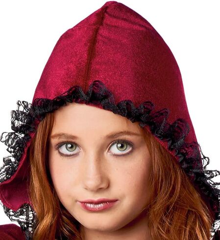 Seasons Girls Red Riding Hood Costume with Hoodedcape and Dress in Saudi Arabia