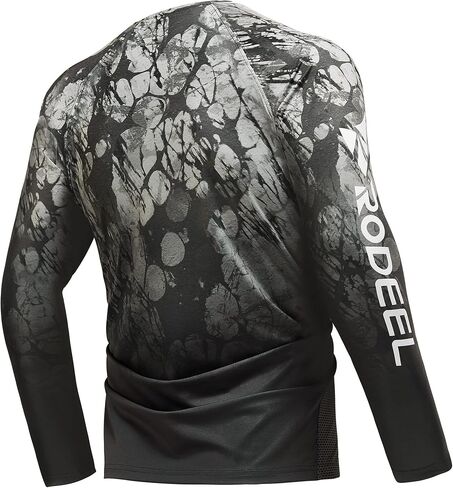 Rodeel Mens Loose-Fit Fishing T-Shirt Vented River Bluff Performance Long Sleeve Shirt UPF 50 Sleeve in Saudi Arabia