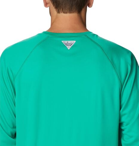 Columbia Men's Terminal Tackle Long Sleeve Shirt, Circuit/Key West Logo, Medium in Saudi Arabia