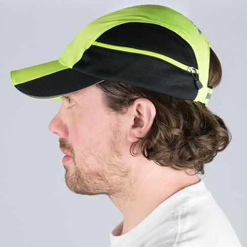 قبعة جيب فائقة الركض من Gone For Run | قبعة الجري الممتصة للرطوبة والعاكسة | ألوان متعددة in Saudi Arabia