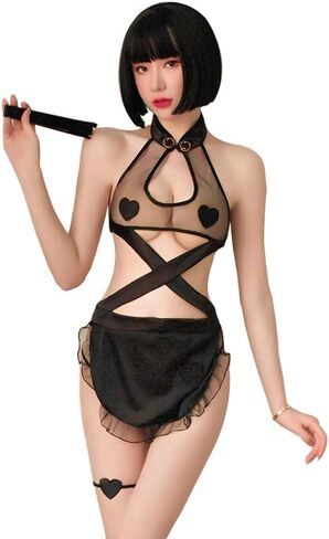 SINMIUANIME Women Lingerie sexy nightdress Japanese cosplay maid outfit cosplay Lingerie in Saudi Arabia