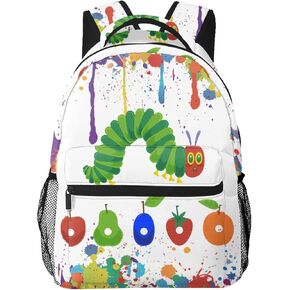 حقيبة ظهر OIUCANP The Very Hungry Caterpillar، حقيبة ظهر كاجوال للسفر للرجال والنساء، حقيبة رياضية خارجية متعددة الوظائف in Kuwait