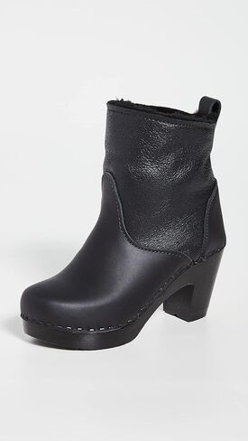 No.6 Women's Pull On Shearling High Heel Boots in Saudi Arabia