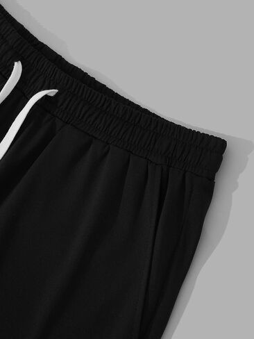 GORGLITTER Men's 2pc Graphic Shorts Set Tracksuits Short Sleeve Tee Drawstring Pocket Shorts Set in Saudi Arabia