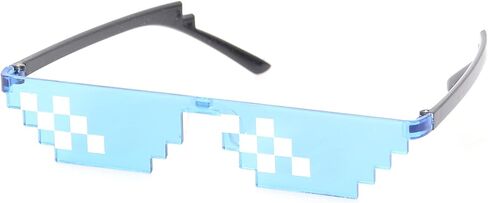 نظارات شمسية من LA GAMBETA FASHION مكونة من 12 قطعة من 4 ألوان من Thug Life نظارات فسيفساء نظارات شمسية بدون مزارع للحفلات in Kuwait