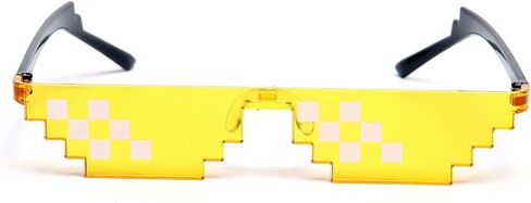 نظارات شمسية من LA GAMBETA FASHION مكونة من 12 قطعة من 4 ألوان من Thug Life نظارات فسيفساء نظارات شمسية بدون مزارع للحفلات in Kuwait