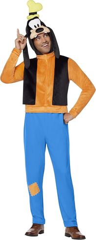 Spirit Halloween Mickey and Friends Adult Goofy Union Suit Costume | Officially Licensed | Disney | Group Costume in Saudi Arabia