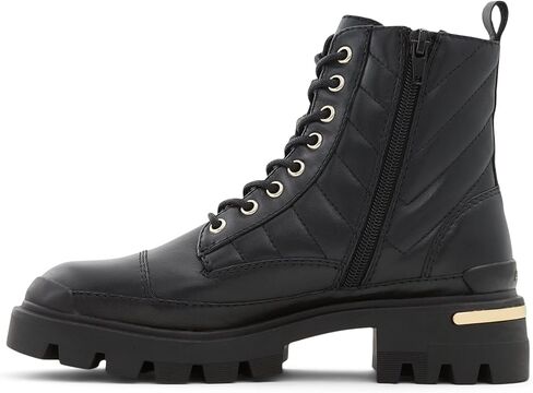 ALDO Women's Quilt Combat Boot in Saudi Arabia