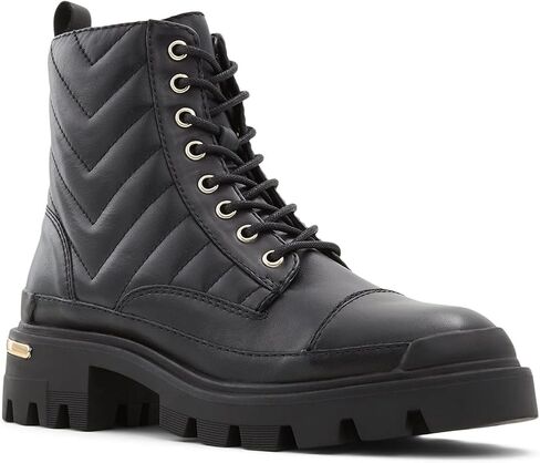 ALDO Women's Quilt Combat Boot in Saudi Arabia