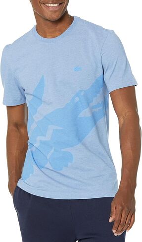 Lacoste Men's Short Sleeve Summer Croc T-Shirt in Saudi Arabia