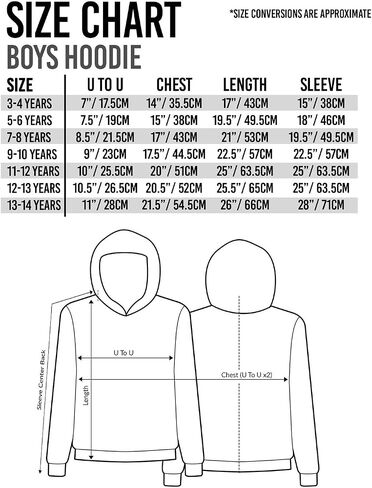 Minecraft Hoodie Boys Kids Gamer Black Creeper Inside Hooded Jumper in Kuwait