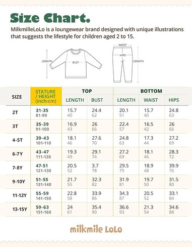 MILKMILE LOLO 2T~15Y Christmas Loose-fit Cotton100% Clothing sets Toddlers Kids Teen Girls Boys Unisex Longsleeve Outfitsets in Saudi Arabia