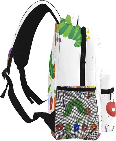 حقيبة ظهر OIUCANP The Very Hungry Caterpillar، حقيبة ظهر كاجوال للسفر للرجال والنساء، حقيبة رياضية خارجية متعددة الوظائف in Saudi Arabia