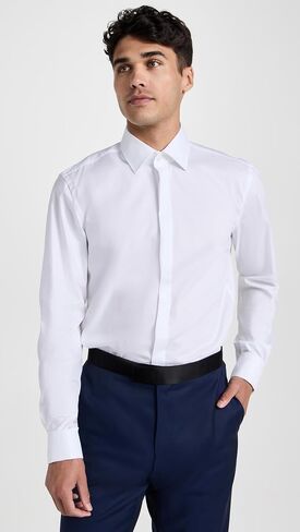 BOSS Men's Slim Fit Easy Iron Stretch Cotton Shirt in Saudi Arabia