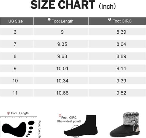 mysoft Womens Winter Boots with Fur Lined Classic Warm Soft Ankle Slip On Snow Boots in Saudi Arabia