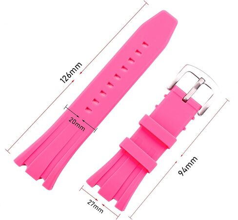 Topuly 20mm Men's rubber watch strap compatible with Casio G-Shock GA2100 Women's Outdoor Sports waterproof silicone watch band Buckle in Kuwait