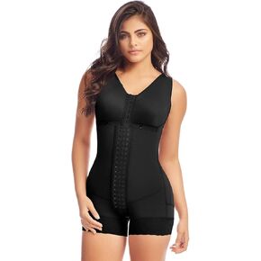 DELIÉ by Fajas DPrada Fajas Colombianas Reductoras y Moldeadoras Post Surgery Compression Garment Short Shapewear with Bra