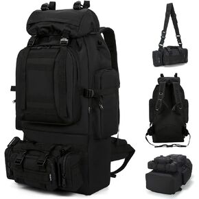 Military Tactical Backpack Detachable Molle Bag Large capacity Rucksack Camping Hiking Backpack for Men Women