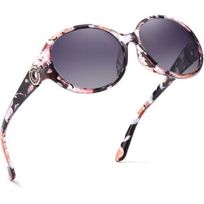 FIMILU Polarized Sunglasses for Women Vintage Sunglasses Oversized Big Sun Glasses Ladies Shades UV400 Protection